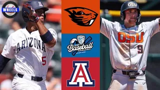 #2 Oregon State vs #8 Arizona (Crazy Game!) | Pac 12 Tournament | 2023 College Baseball Highlights