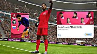 How to get P.Kluivert in Iconic moment FC Barcelona▪ Pes 2021 Mobile