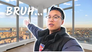 NYC Apartment Tour: $2.5 Million Luxury Apartment with THE BEST VIEWS | One Manhattan Square