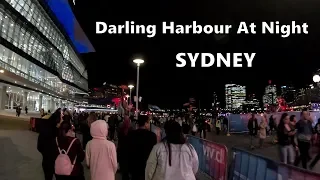SYDNEY Darling Harbour At Night | Vivid Sydney 2019