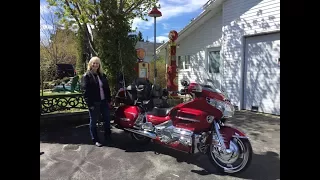 First GoldWing Ride Of The Year (2017) Unedited