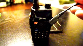 Pofung BF-F9+ TP / Baofeng UV-5R + Accessories Unboxing and Test