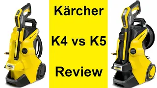 Karcher K4 vs K5 High Pressure Washer Comparison Review