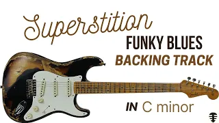 Unbelievable Superstition Funky Blues Jam in C Minor - Stevie Wonder style backing track