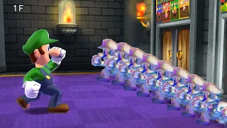 Mario Party Island Tour Bowser's Tower With Luigi (All Floor)