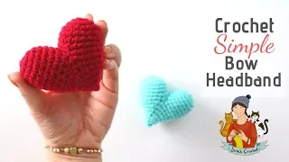 Crochet 3D Valentine's Day Heart / Amigurumi For Beginners