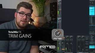 TotalMix FX for Beginners - Trim Gains