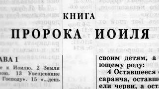 Библия. Книга пророка Иоиля. Ветхий Завет (читает Александр Бондаренко)