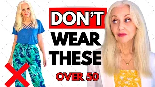 MISTAKES That AGE YOU Fashion Over 50