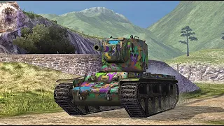World of Tanks Blitz KV-2 - 4 Kills 3,4K Damage
