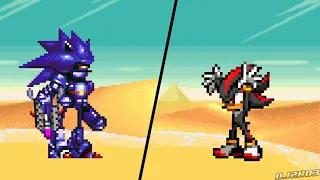 Shadow VS. Mecha Sonic | Super Mario Bros. Z The Final Chapters (PREVIEW)