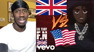 IS THIS A TREND FOR THE UK COMMUNITY! | Lil Tjay - F.N (UK Remix) ft. DigDat | Reaction