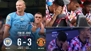 MANCHESTER CITY VS MANCHESTER UNITED 6  3 - EXTENDED HIGHLIGHHTS & ALL GOALS HD 2022 .