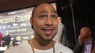 Keith Thurman Reveals His Gameplan For Manny Pacquiao Fight