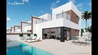Modern townhouse with private pool and basement in Benijofar - ref: 2096481