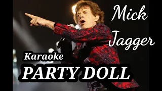 Karaoke PARTY DOLL - MICK JAGGER. Musicfoya.