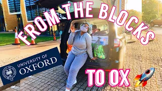 MOVING INTO OXFORD UNIVERSITY VLOG (FRESHER 2020) #FROMTHEBLOCKSTOOX