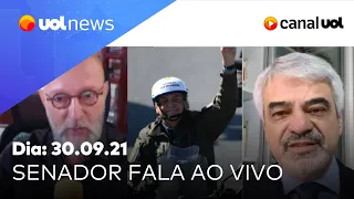 Motociatas de Bolsonaro, entrevista com Humberto Costa e mais notícias | UOL News (30/09/2021)