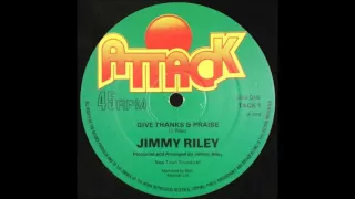 12'' Jimmy Riley - Give Thanks & Praise (& dub)