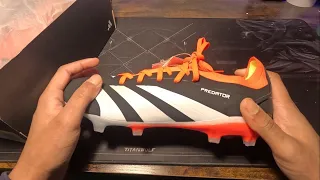 Adidas Predator Pro FG Solar Energy - Black/White/Red