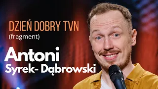 Antoni Syrek-Dąbrowski - Dzień Dobry TVN | stand-up | 2021 | fragment Kroniki Filmowej