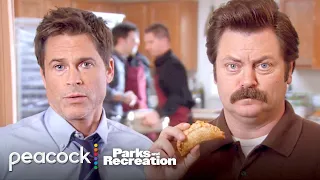 Ron and Chris agree on something, for once | Parks and Recreation