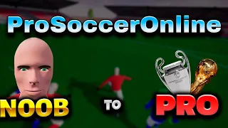 Pro Soccer Online Basic Tutorial | caavik