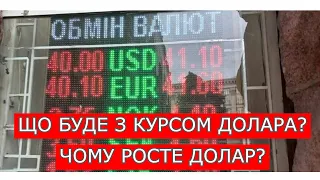 ЩО БУДЕ З КУРСОМ ДОЛАРА? ЧОМУ РОСТЕ КУРС ДОЛАРА?