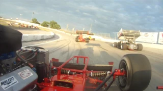 CHARLIE SCHULTZ CRASH AT TOLEDO 6-17-17