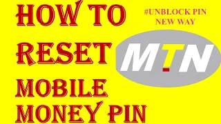 reset mobile money pin: how to reset mtn mobile money pin in ghana, unblocked mobile money pin 2022