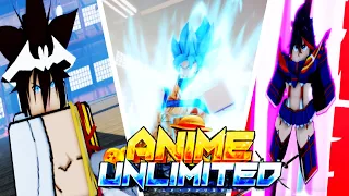 ALL CHARACTERS SHOWCASE in ANIME UNLIMITED