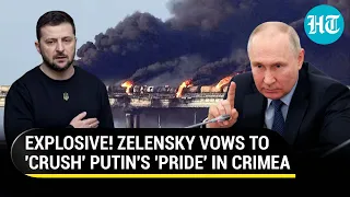 Zelensky Vows To 'Bomb' Crimea Bridge; 'Legitimate Military Target...' | Details