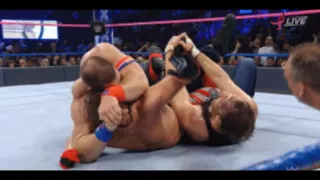 Aj Style vs Jhon Cena vs Dean Ambrose Resultados wwe