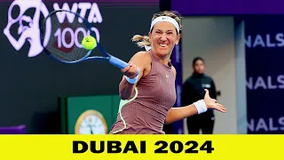 Victoria Azarenka vs Arantxa Rus Highlights | Dubai 2024 | 2.19.2024