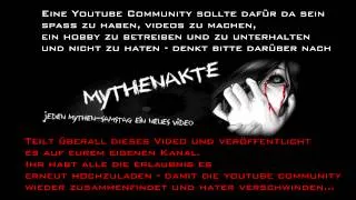 MythenAkte Statement Youtuber gegen Hater