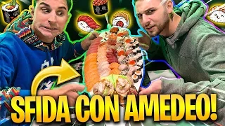 ANIMA E AMEDEO PREZIOSI VS BARCA DA 100 PEZZI DI SUSHI!