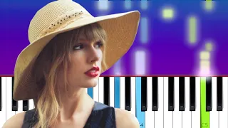 Taylor Swift - The Last Time ft Gary Lightbody | Piano Tutorial