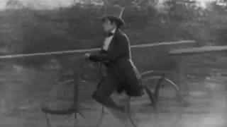 Running bike 1923 Buster Keaton HD