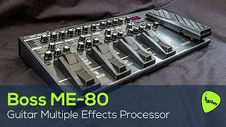 Boss ME-80 Guitar Multi-Effects Pedal - Unboxing, What's in & NOT in the box, cables & Tone Central.