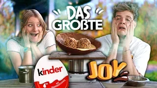 THE BIGGEST KINDER JOY IN THE WORLD - Emy's Backstübchen | Joey's Jungle