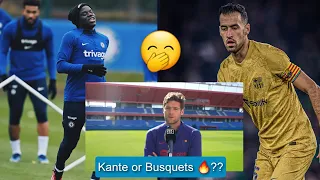 Chelsea’s N’Golo Kante or Sergio Busquets?-Alonso responded 🤭👌|| chelsea news updates.