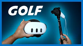 Experience the Thrill of Virtual Reality Mini Golf with the Quest 3 Golf Club Adapter