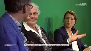 "Wissenschaftsfreiheit - Was darf die Humangenom-Forschung?" - Diskussion am 23.05.2019