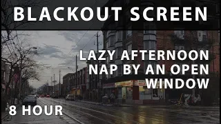 Lazy afternoon nap by an open window - Blackout Screen [Urban Windows]