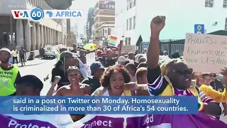 VOA60 Africa - Uganda's President Signs into Law Tough Anti-Gay Legislation