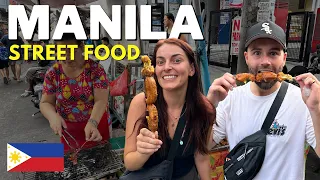 Eating the BEST street food in Manila 🇵🇭