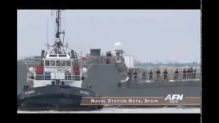 AFN Rota Newsbreak: USS Ross returns to Rota
