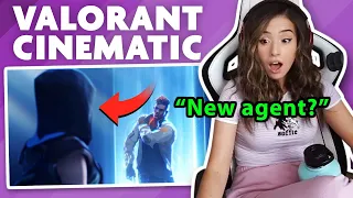 Pokimane Reacts to VALORANT Cinematic DUALITY