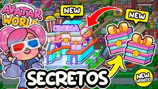 DESBLOQUEO EL MAYOR SECRETO para tener nuevo codigo DEL NUEVO CINE de Avatar World *HACKS *