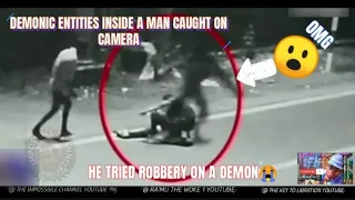 MAN TRIES ROBBERY ON A DEMON POSSESSED VICTIM, YOU WANT BELIEVE WHAT HAPPENS 😮